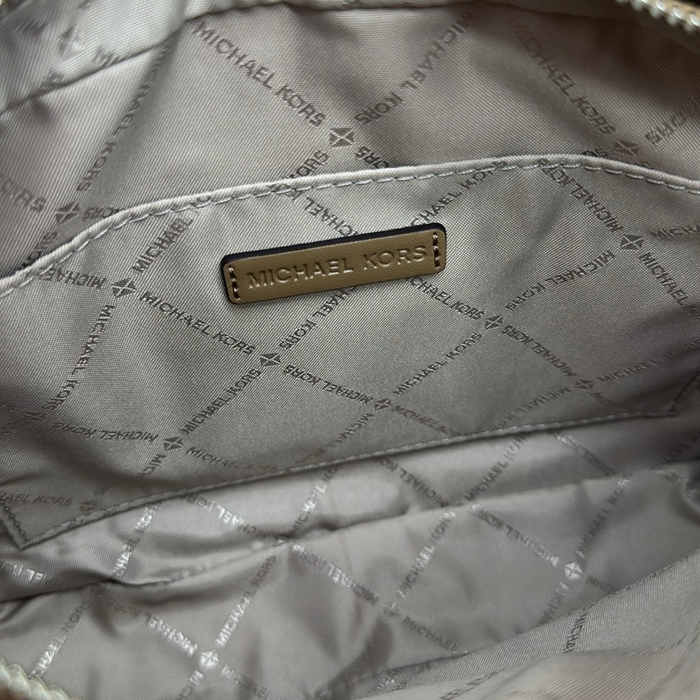 Michael Kors Jet Set Large Ombré Signature Logo East West Crossbody Body Husk - Picture 12 of 14